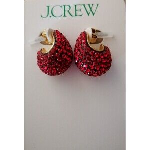 New J Crew Sugar disco hoops Earrings